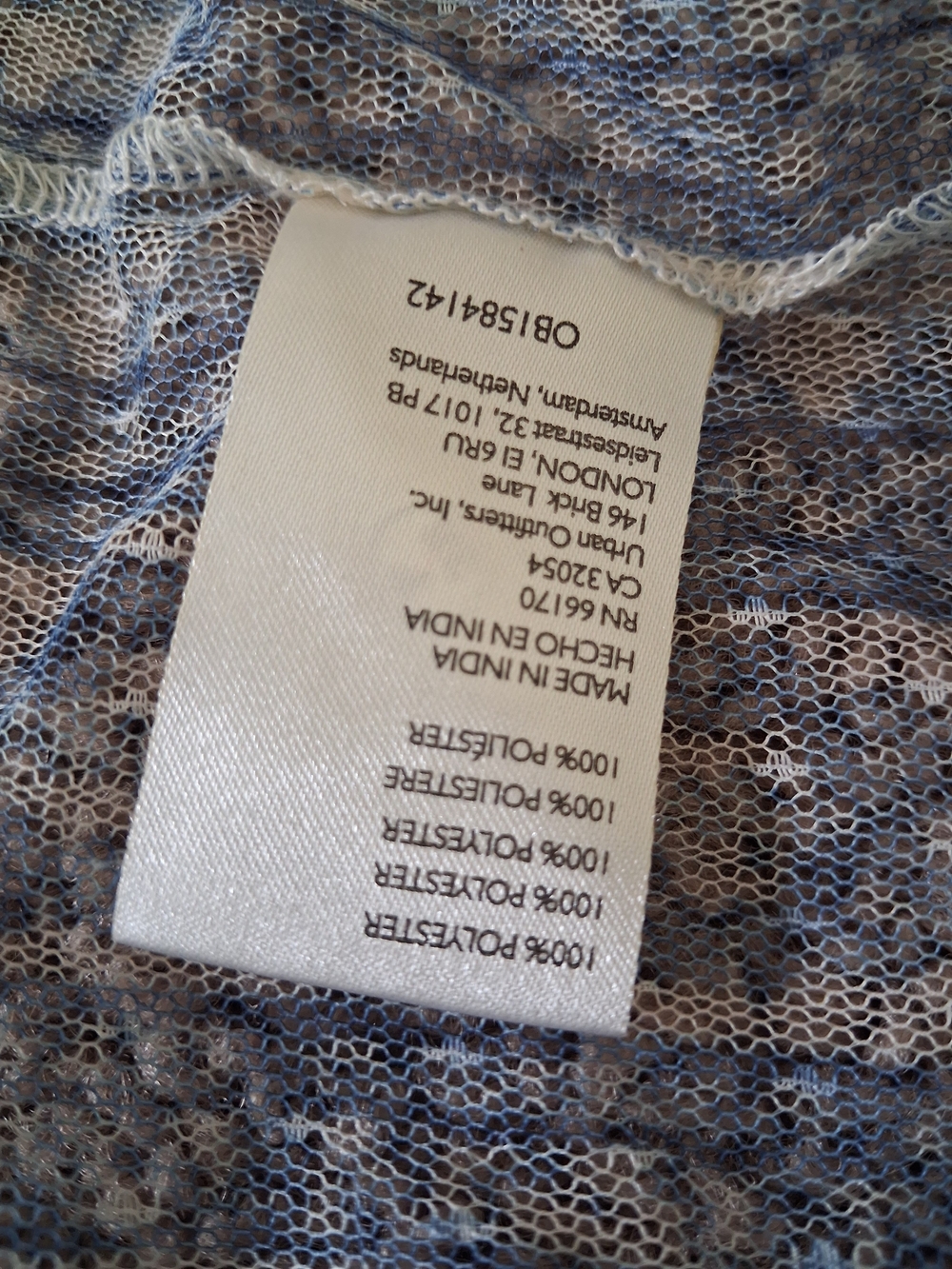 NEW Tag Free People Sheer In PaRIS Maxi Top Uk Edition - Picture 15 of 16
